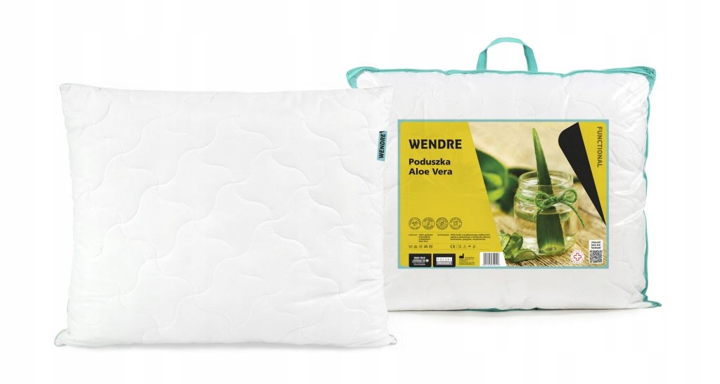 Antiallergisk kudde för sömn Aloe Vera 50x60 cm