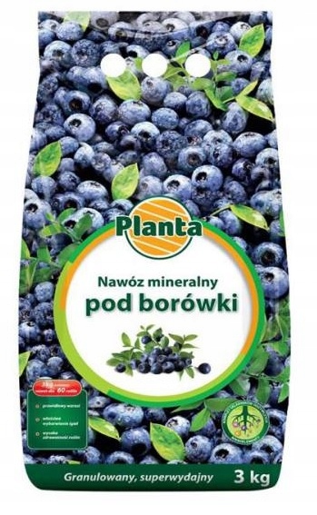 Försurande granulerad gödsel för blåbär 3 kg